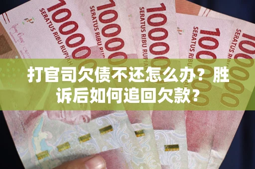武汉打官司欠债不还怎么办？胜诉后如何追回欠款？