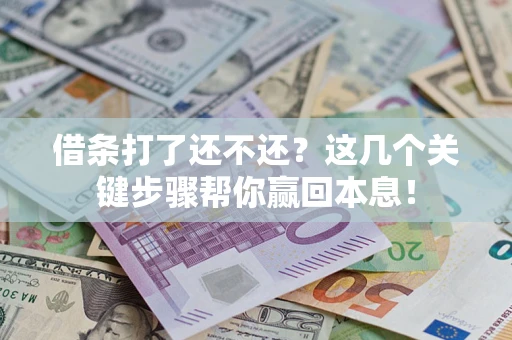 武汉借条打了还不还？这几个关键步骤帮你赢回本息！