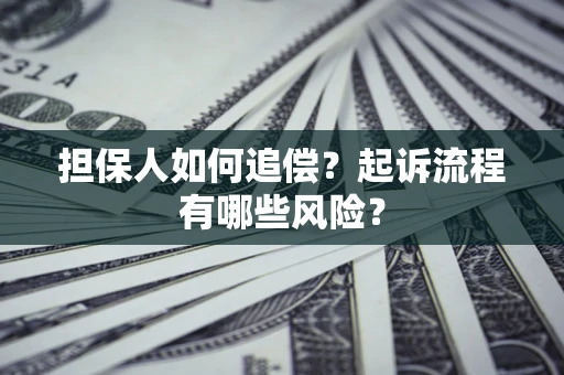 武汉担保人如何追偿？起诉流程有哪些风险？